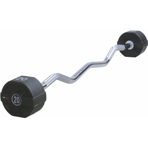 Lifemaxx PU EZ Curl Halterstang 25 kg