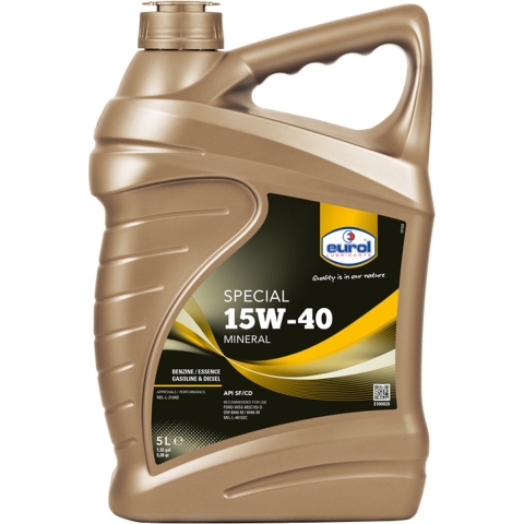 EUROL SPECIAL 15W-40 5 Liter voor aggregaten