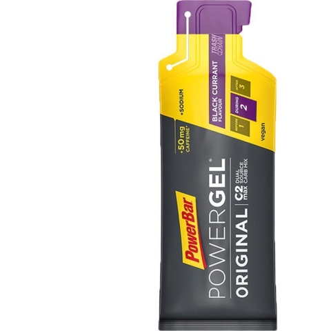 Powerbar Powergel Original Cafeine - 24 x 41 gr - Zwarte bes
