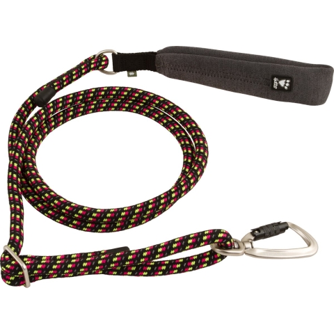 Hurtta Verstelbare touwriem Eco - Neon Licorice - 1.1/120-180 cm