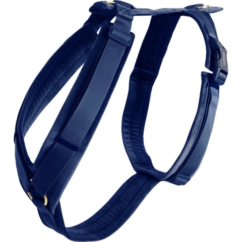 Kentucky Dog Harness active velvet - Navy - L - 38 x 58 cm