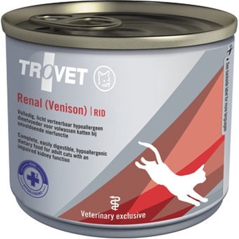 TROVET Renal RID (Venison) Kat - 24 x 200 g blikken