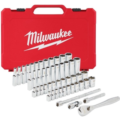 Milwaukee 4932464944 50-delige Doppenset - 1/4"