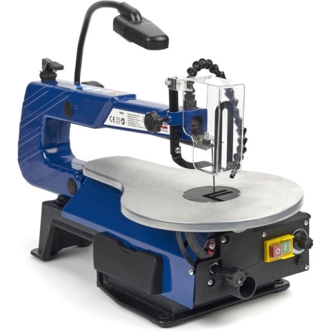 HBM 120 Watt figuurzaagmachine (met verlichting en stofblaassysteem)