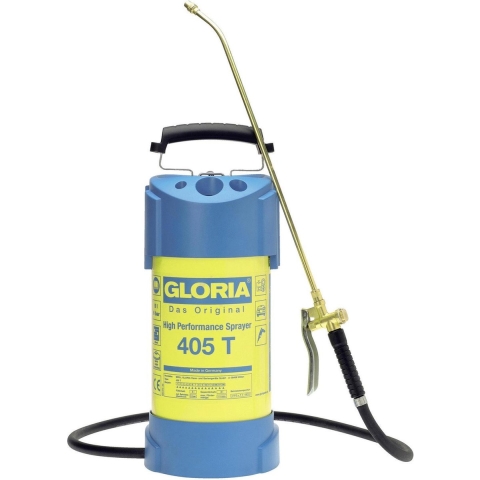 Gloria 405 T Hogedrukspuit - Staal/RVS - 5L