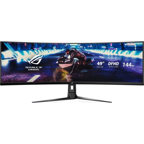 Asus Rog Strix Xg49vq - 49 Inch 3840 X 1080 (uw Full Hd) 4 Ms 144 Hz