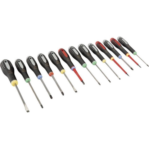 Bahco BE-9875 ERGO 13-delige Schroevendraaierset - S/PH/PZ/TX