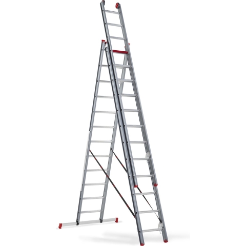 Altrex Atlantis ATR 3077 Reformladder - Aluminium - 3 X 12 Sporten - 8,5m