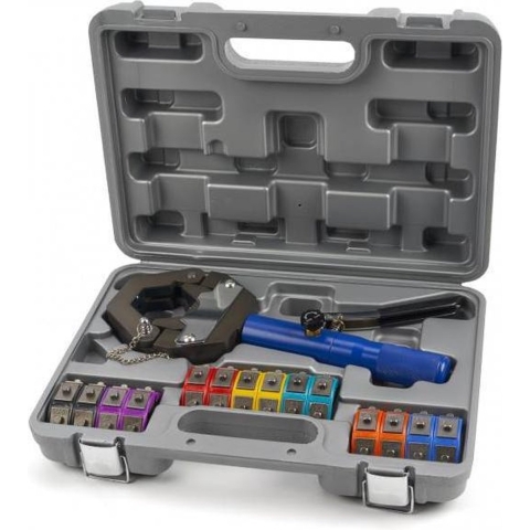 HBM PROFI hydraulische krimptang, Perstang voor hydraulische slang