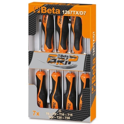 BETA 1267 TX grip 7-delige schroevendraaiersets