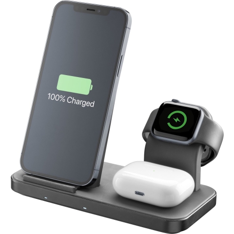 Cellularline 3-in-1 Apple Draadloze Oplader