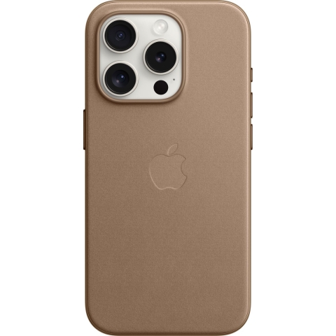 Apple Iphone 15 Pro Finewoven Hoesje Met Magsafe - Taupe