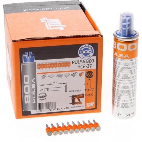 Spit 057552 Pulsa Nagel Incl. Gas - Hc 6/22 (500st)