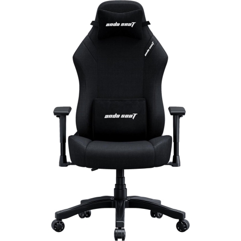 Andaseat Luna Series Black Fabric Gamestoel Zwart
