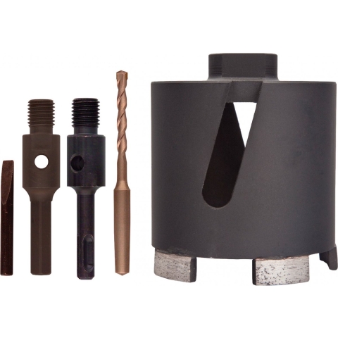 Perfectmate EPD0631 Dozenboor Diamant - 82 X 70mm - M16 - Incl. Adapters En Centreerboor