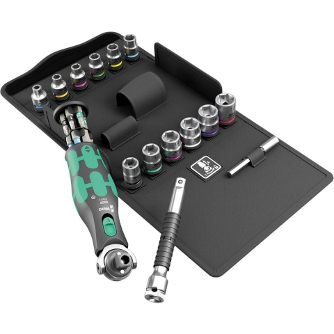 Wera 8009 Zyklop Pocket Set 3, 27‑delig
