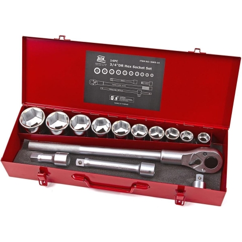 AOK PROFI 14-delige 3/4"doppendoos