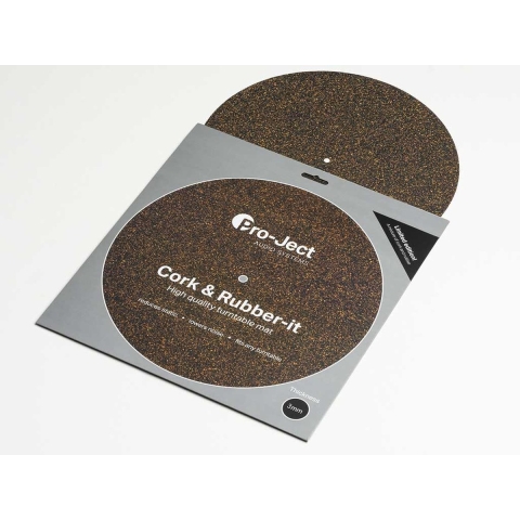 Pro-Ject Cork & Rubber-It 3mm platenmat