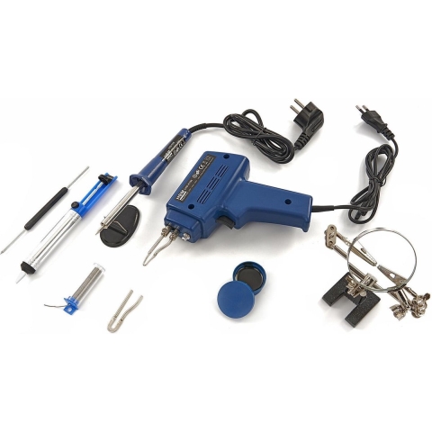 HBM 9-delige elektrische soldeer set