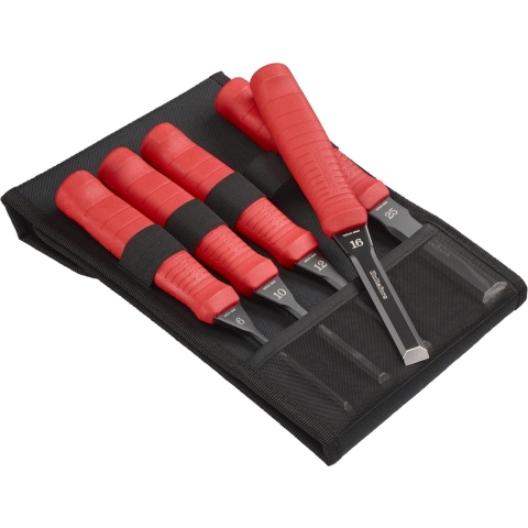 Hultafors Beitelset EDC In Etui - 6/10/12/16/25 Mm