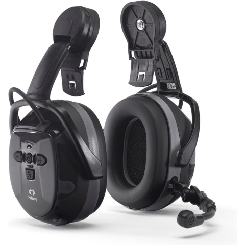Hellberg Xstream IPX4 48101-001 LD Gehoorbescherming Helmbevestiging Met Bluetooth