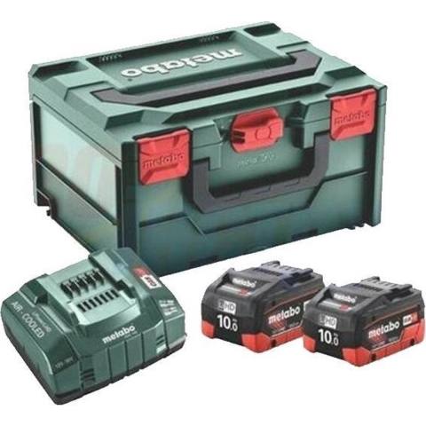 Metabo 685142000 18V LiHD Accu Starterset (2x 10Ah) + Lader