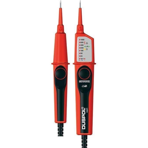 Benning 44050262 DUSPOL Expert Tweepolige Spanningstester - AC/DC 1000V