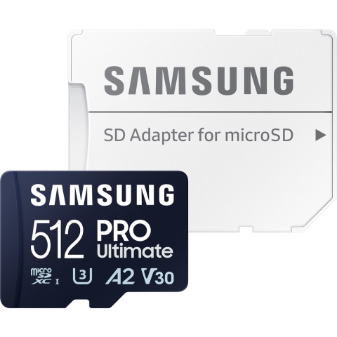 Samsung Samsung Pro Ultimate – Micro Sd Kaart 512 Gb 200 & 130 Mb/s Inclusief Adapter