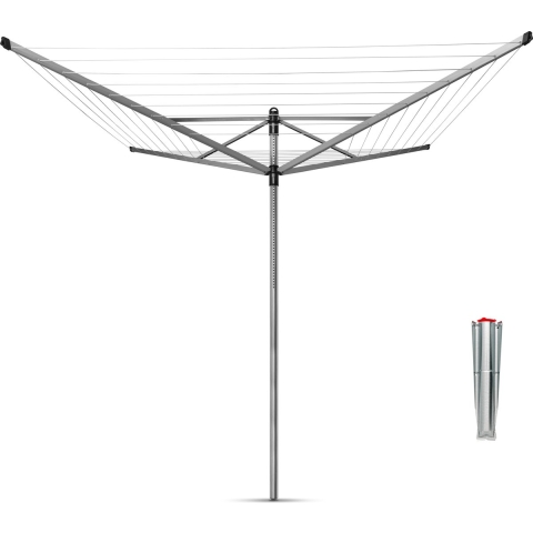 Brabantia Lift-O-Matic Droogmolen - incl. grondank