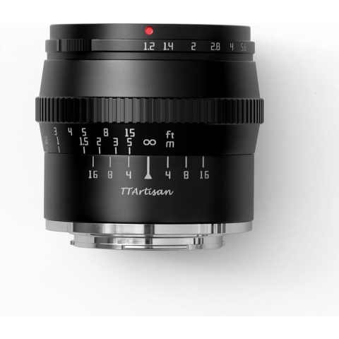 TTArtisan 50mm f1.2 CANON EOS-M mount (APS-C) Black