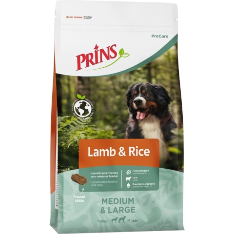 Prins ProCare Lam en Rijst Hypoallergic 20 kg