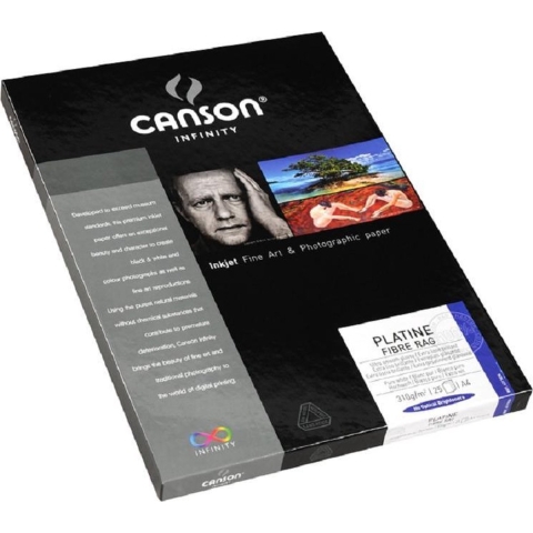 Canson PLATINE FIBRE RAG 310g A2 25 vel