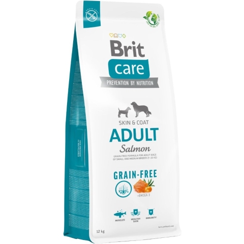 Brit Care Grain Free Adult Salmon&Potato 12 kg