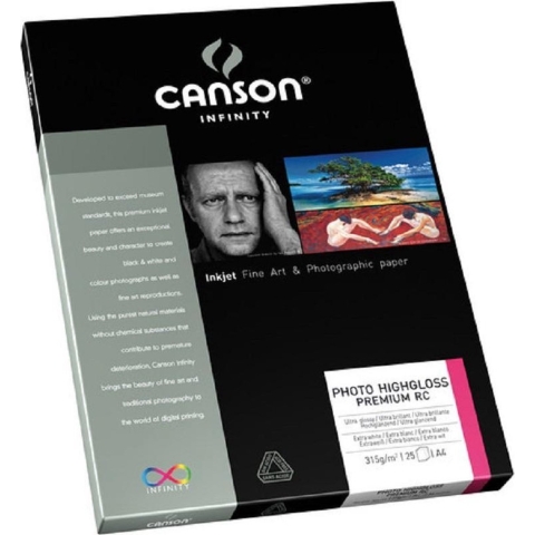 Canson PHOTOGLOSS PREMIUM RC 270g A3+ 25 vel