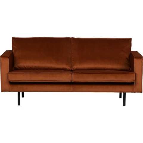 BePureHome Rodeo Velvet Bank 2,5-zits Roest