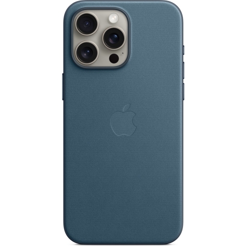 Apple Iphone 15 Pro Max Finewoven Hoesje Met Magsafe - Oceaanblauw