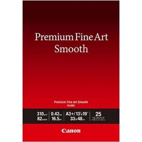 Canon FA-SM1 A3+ 25 vel Premium Fine Art Smooth 310g INKJETPAPIER