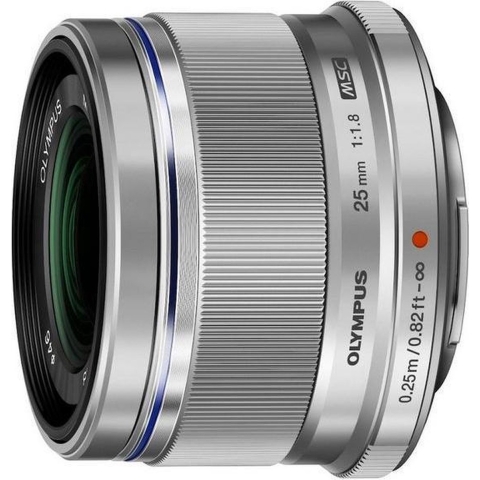 Olympus M.ZUIKO 25mm 1.8 silver
