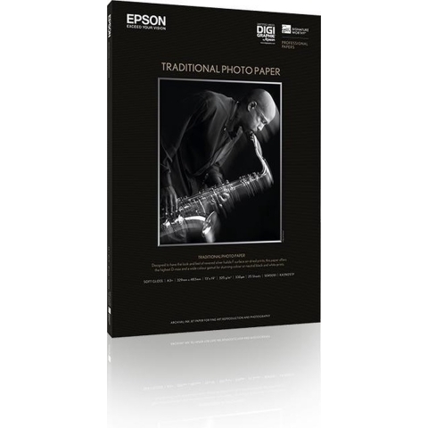Epson TRADITIONAL Photo Paper 325g A3+ 25 vel S045051