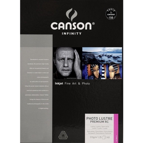 Canson PHOTO LUSTRE PREMIUM RC 310g A3 25 vel
