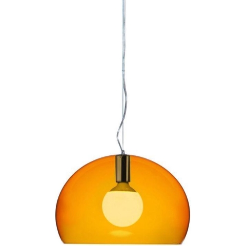 Kartell Small FL/Y HanglampØ38 Oranje
