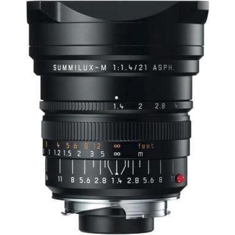 Leica SUMMILUX-M 21mm f/1.4 ASPH black anodized finish