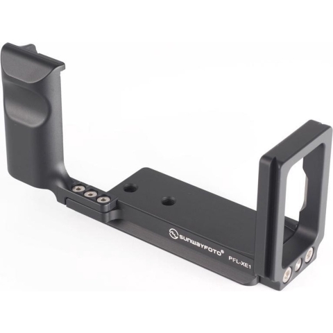 Sunwayfoto PFL-XE1 Custom L Bracket voor Fuji X-E1 met Grip
