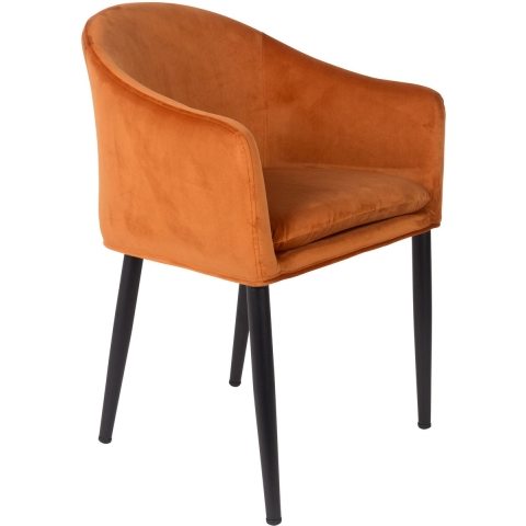 Livingstone Design Bosher Eetkamerstoel Oranje