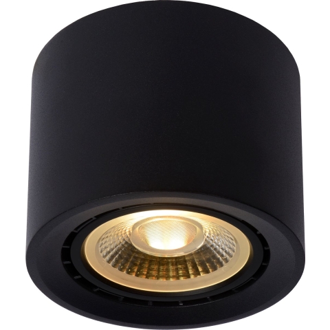 Lucide Fedler 1 Spot LED Dim To WarmØ12 Zwart