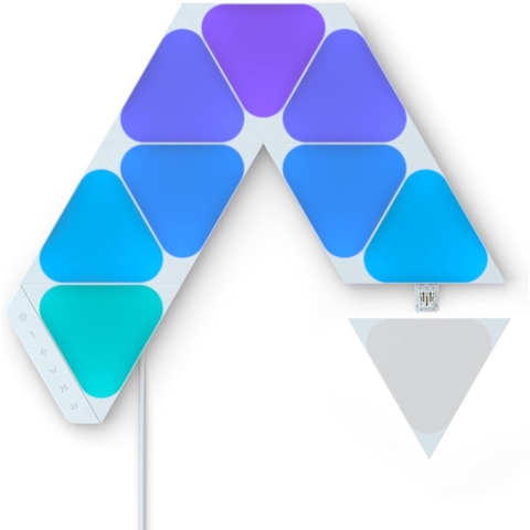 Nanoleaf Shapes Triangles Mini Starter Kit 9PK - oranje