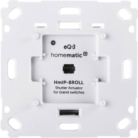 Homematic IP Rolluikbediening voor Merkschakelaars - Wit