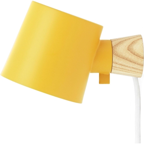 Normann Copenhagen Rise Wandlamp Geel
