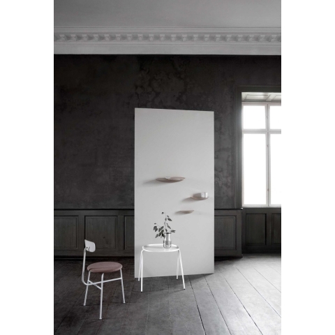 Audo Copenhagen Gridy Fungi Wandplank Small Zwart Eiken