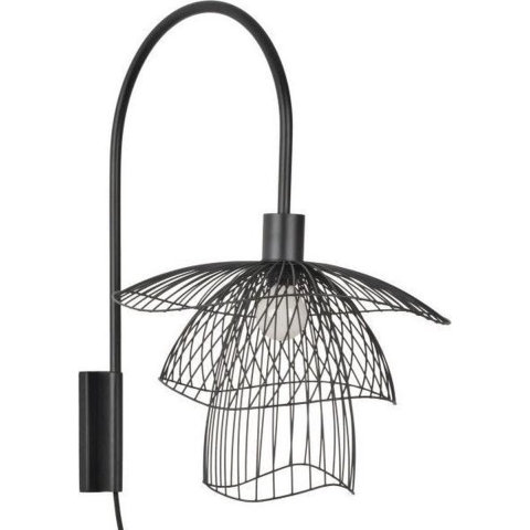 Forestier Papillon Wandlamp Zwart